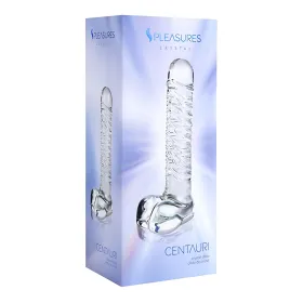 Dildo S Pleasures Caurspīdīgs Ø 4 cm