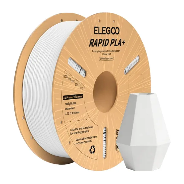 ELEGOO Rapid PLA+ Filament (White)