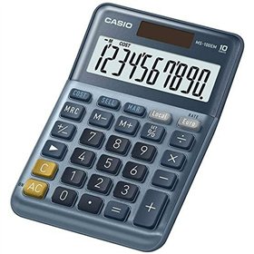 Calculator Casio MS-100EM Blue (10Units)