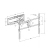 TV Statīvs TM Electron 90" 70 Kg