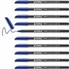 Felt-tip pens Edding 1200 Blue (10 Units)