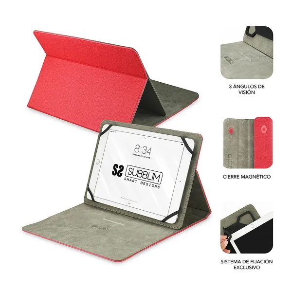 Tablet cover Subblim SUB-CUT-1CT002 Red