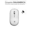 Mini Optiskā Pele Subblim SUBMO-RFM0001 Sudrabains 1600 dpi