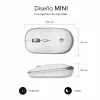 Mini Optiskā Pele Subblim SUBMO-RFM0001 Sudrabains 1600 dpi