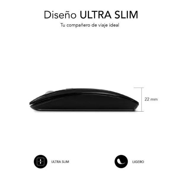 Langaton hiiri Subblim SUBMO-DFLAT20 Sininen 1600 dpi