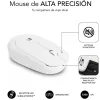 Keyboard and Wireless Mouse Subblim SUBKBC-CSSW11 White Spanish Qwerty