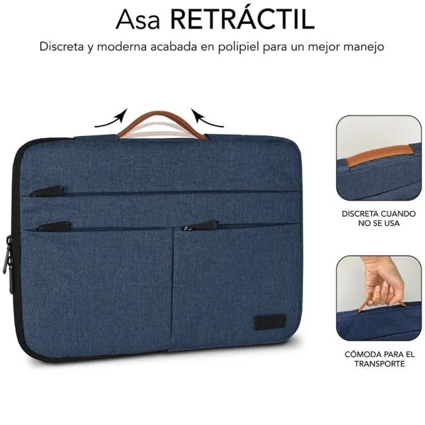 Laptop Case Subblim Air Padding 360 Blue 15,6