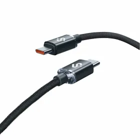 USB-C - USB-C kaapeli Subblim SUBCAB-C06001 1 m Melns