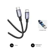 USB-C - USB-C kaapeli Subblim PLUS Musta 1 m