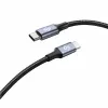 USB-C - USB-C Kaabel Subblim PLUS Must 1 m