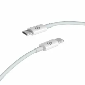 USB-C - USB-C kaapeli Subblim SUBCAB-C10011 2 m Balts