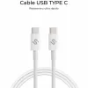 USB-C - USB-C Kaabel Subblim SUBCAB-C10011 2 m Valge