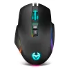 LED-pelihiiri Krom Keos 6400 dpi Musta