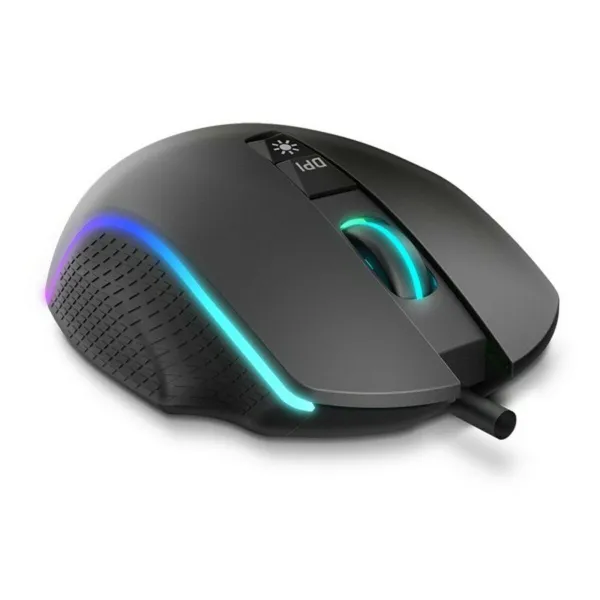 LED-pelihiiri Krom Keos 6400 dpi Musta