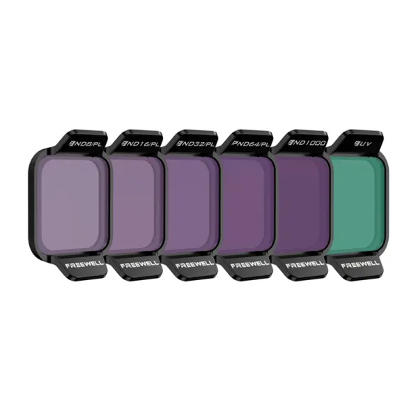 Freewell Bright Day filter set of 6 for DJI Flip