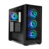 ATX semi-tornikotelo Nox-Xtreme NXHUMMERPLASMA Musta