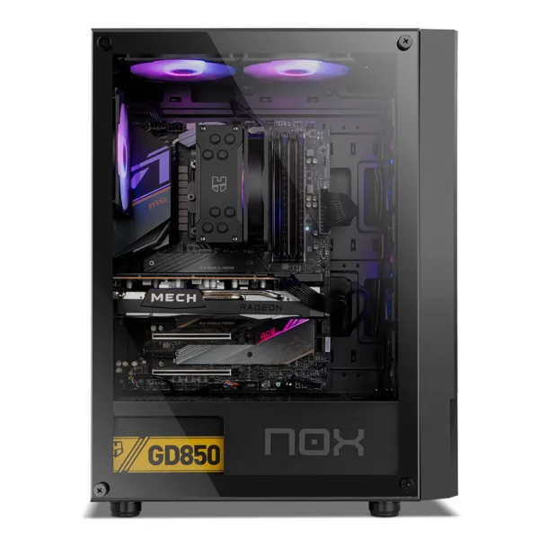 ATX Pus-torņveida Kārba Nox-Xtreme INFINITY BETA Airflow ARGB Melns