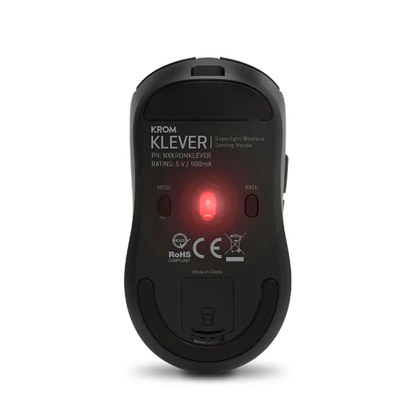 Gaming Mouse Krom KLEVER Black 10000 dpi