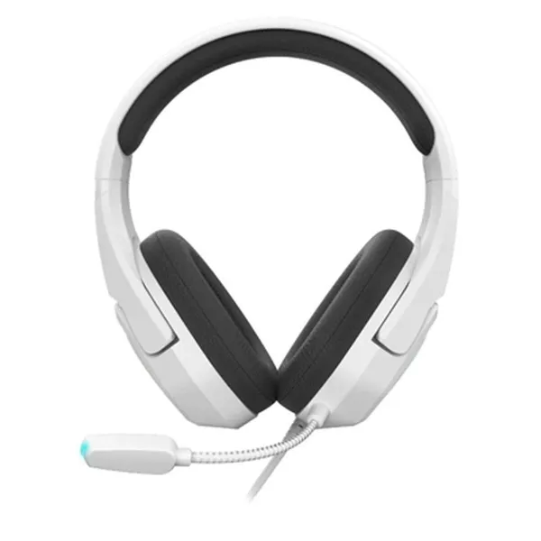 Bluetooth Austiņas ar Galvaspanti Krom NXKROMKOPA71WH Balts