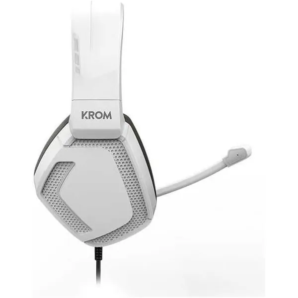 Headphones with Microphone Krom KOPA PRO White
