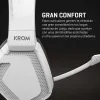 Headphones with Microphone Krom KOPA PRO White