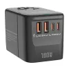 Blitzwolf BW-TA2 5-in-1 Travel Adapter 2xUSB PD + 2xC QC + C GaN 100W