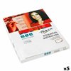 Adhesive labels Fabrisa White 100 Sheets (5 Units)