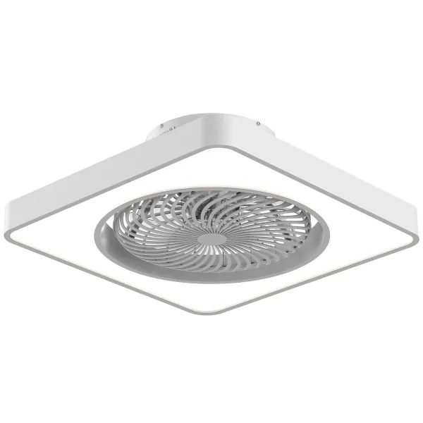 Plafondventilator Universal Blue SOLANO Balts Ø 48 cm
