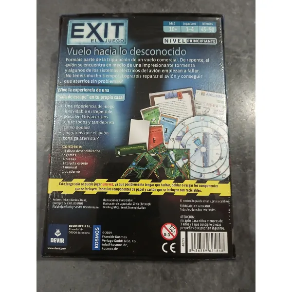 Spēlētāji Devir Exit Vuelo hacia lo desconocido ES