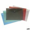 Document holder with flap Bismark Multicolour A3 polypropylene (60 Units)