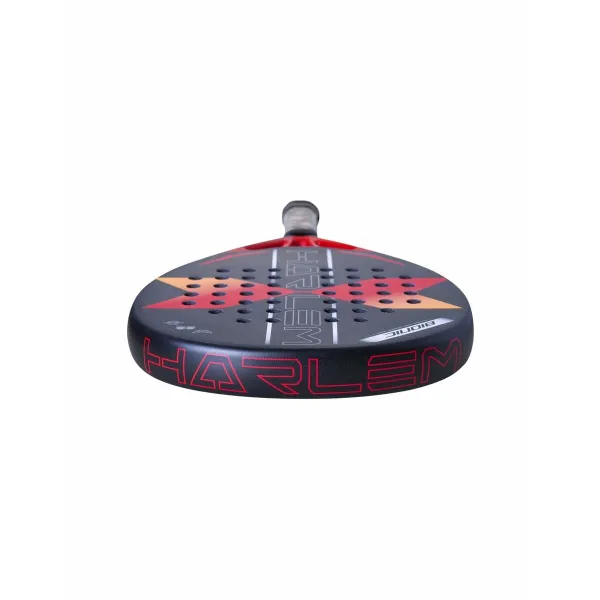 Padelireket Harlem Padel Bionic Must Punane