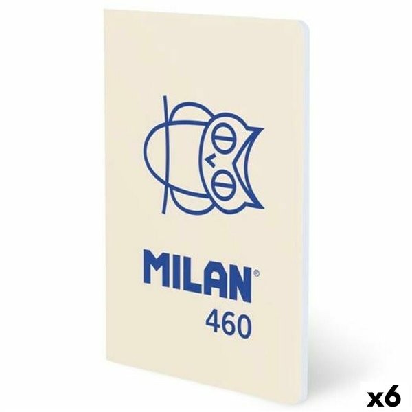 Notebook Milan Beige A5 24 Sheets (6 Units)