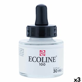 Watercolours Talens Ecoline White 30 ml (3 Units)