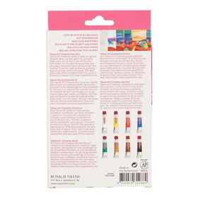 Acrylic Paint Set Talens Multicolour 12 ml 8 Pieces
