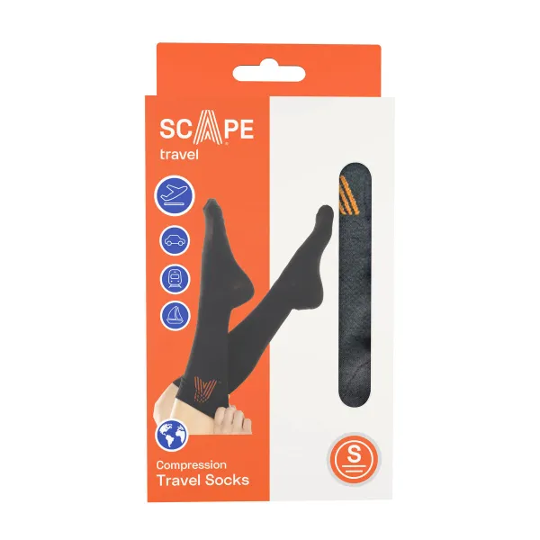 Kompresijas Zeķes Scape Travel Melns