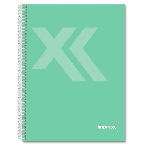 Notebook Imprex Green Din A4 80 Sheets (4 Units)
