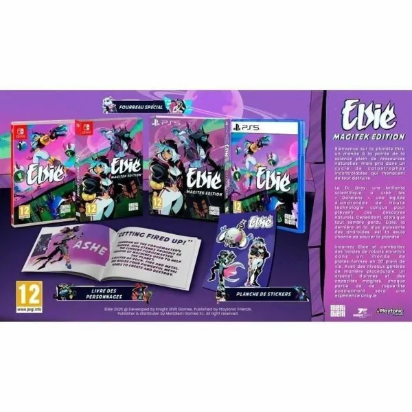PlayStation 5 -videopeli Microids Elsie - Edición Magitek