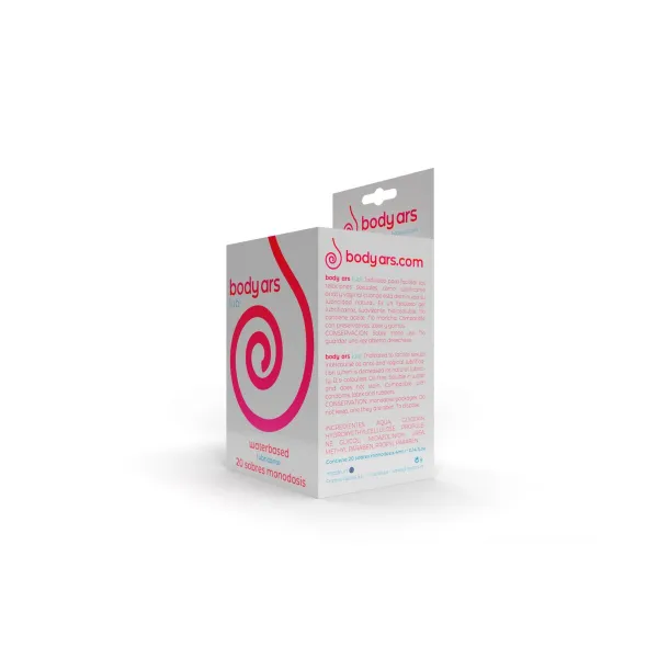 Slide Waterbased Lubricant Body Ars Natural