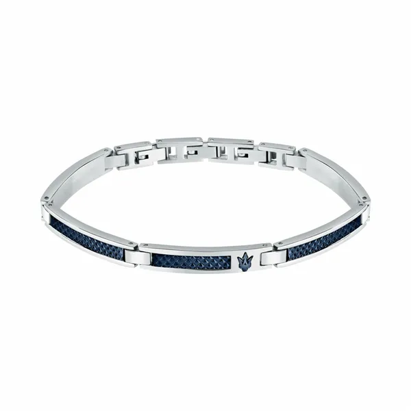 Мужские браслеты Maserati JM523AVD33 Нержавеющая сталь 21,5 cm