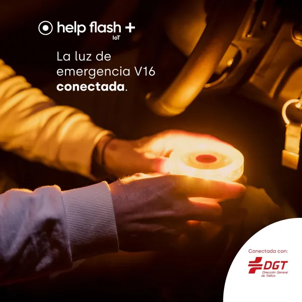 V16 Emergency Beacon connected DGT 3.0 Help-Flash PD-000081