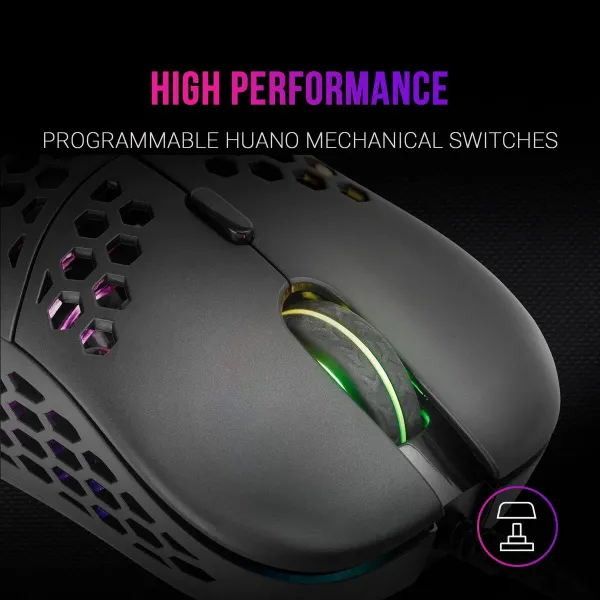 Spēļu Pele Mars Gaming MM55 Melns