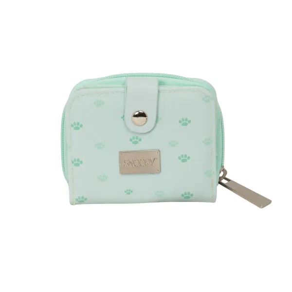 Purse Snoopy Green Turquoise Green