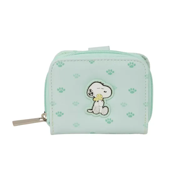Purse Snoopy Green Turquoise Green