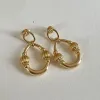 Ladies' Earrings 24KAE 424113Y Golden