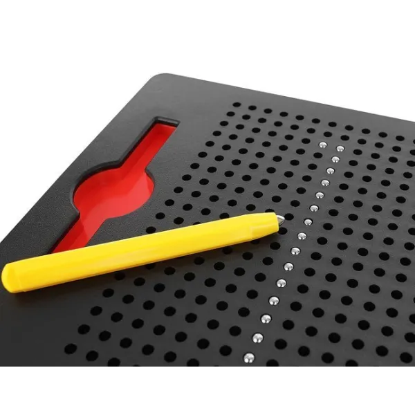 Board + magnetic balls + stylus with magnet