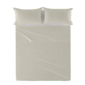 Top sheet HappyFriday Basic Beige 210 x 270 cm