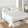 Top sheet HappyFriday Basic White 180 x 270 cm