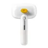 Rojeco hair grooming brush with steam function (white)