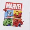 Vaikiška Marškinėliai su trumpomis rankovėmis Marvel Balta