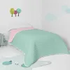 Bedspread (quilt) HappyFriday Basic Kids Dash Mint 200 x 260 cm